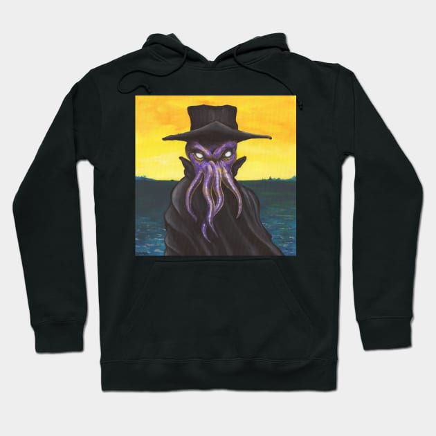 Down By the Seaside Hoodie by zawackiart